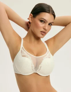 Femme Esotiq Lingerie, Nuit^Soutien-gorge K Crown Crème