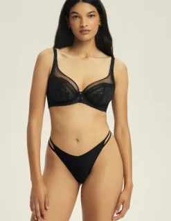 Femme Esotiq Lingerie, Nuit^Soutien-gorge K Nickita 4 Noir/Gris