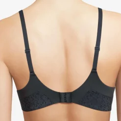 Soutien-gorge Norah en dentelle gris bleu-Femilet Clearance