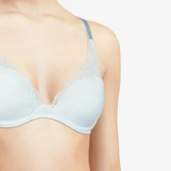 Soutien-gorge plongeant Brooklyn bleu clair-Passionata Hot