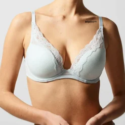 Soutien-gorge plongeant Brooklyn bleu clair-Passionata Hot