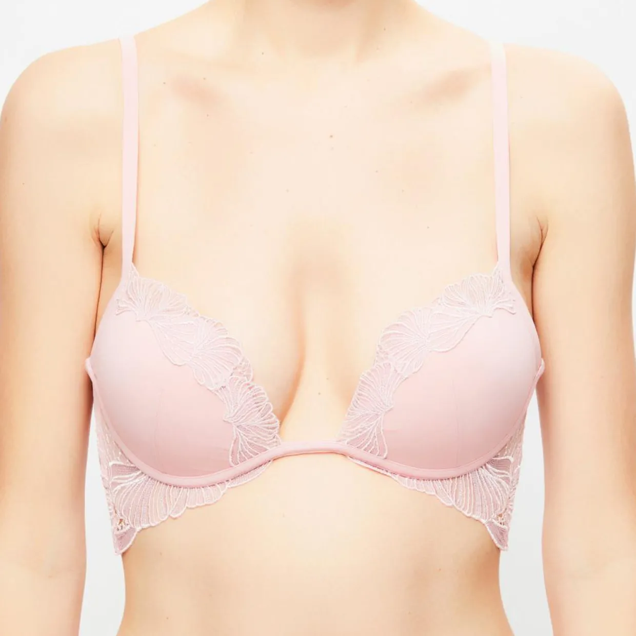 Femme La Perla Lingerie, Nuit^Soutien-gorge push-up sans armatures Garnet rose