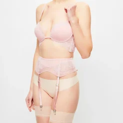 Femme La Perla Lingerie, Nuit^Soutien-gorge push-up sans armatures Garnet rose