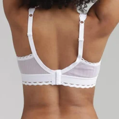 Femme Playtex Lingerie, Nuit^Soutien-gorge sans armatures Coeur Croisé Féminin blanc