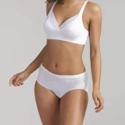 Soutien-gorge sans armatures Feel Good Support blanc-Playtex Discount