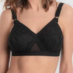 Soutien-Gorge sans armature Coeur Croisé noir-Playtex Outlet