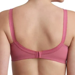 Femme Playtex Lingerie, Nuit^Soutien-gorge sans armatures Coeur Croisé rose