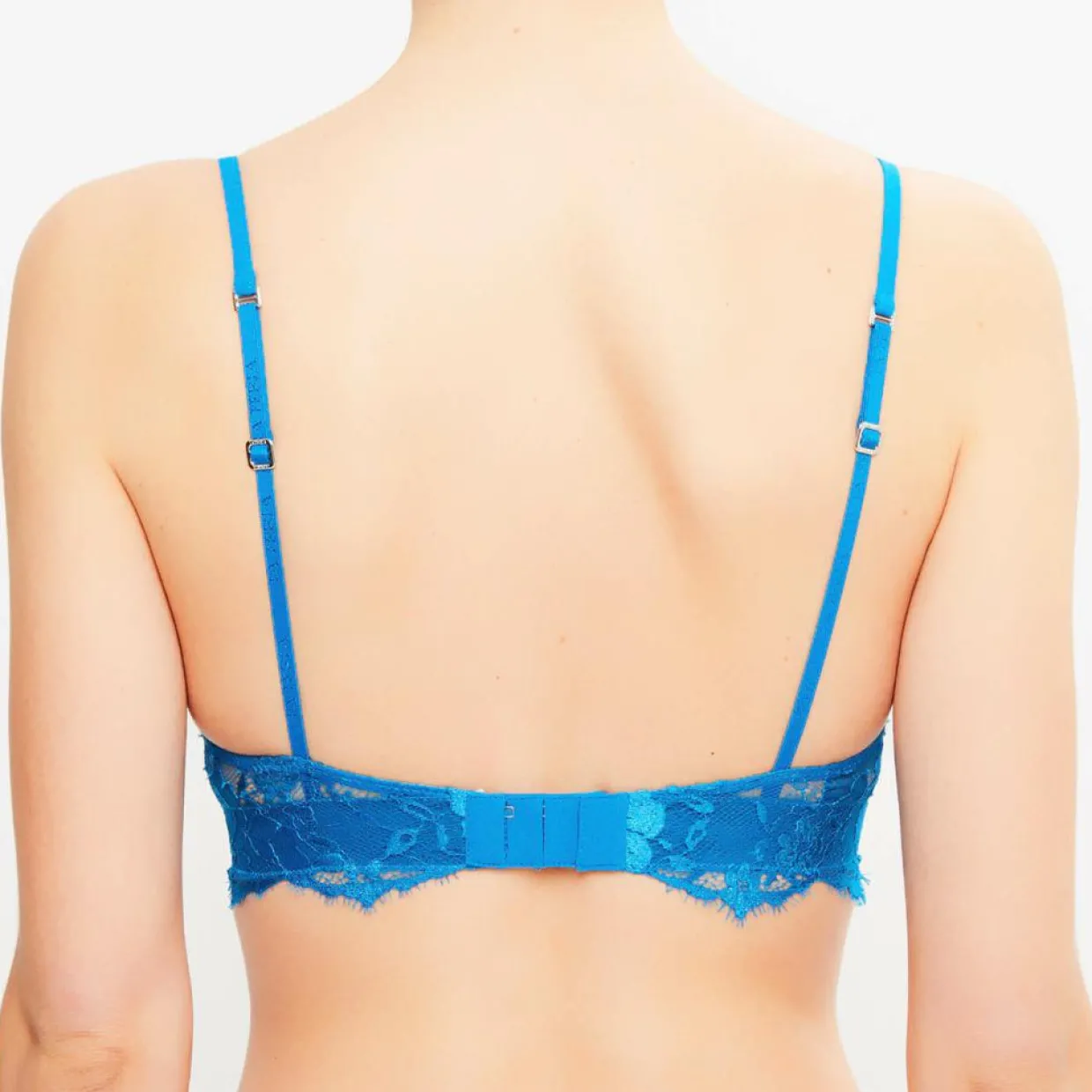 Femme La Perla Lingerie, Nuit^Soutien-gorge triangle coques Desert Rose bleu canard