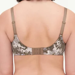 Femme Chantelle Lingerie, Nuit^Soutien-gorge Très Enveloppant avec armatures Magnifique camouflage multicolore