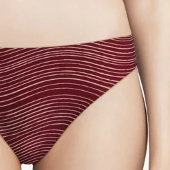 String Softstretch imprimé ondes framboise-Chantelle Online