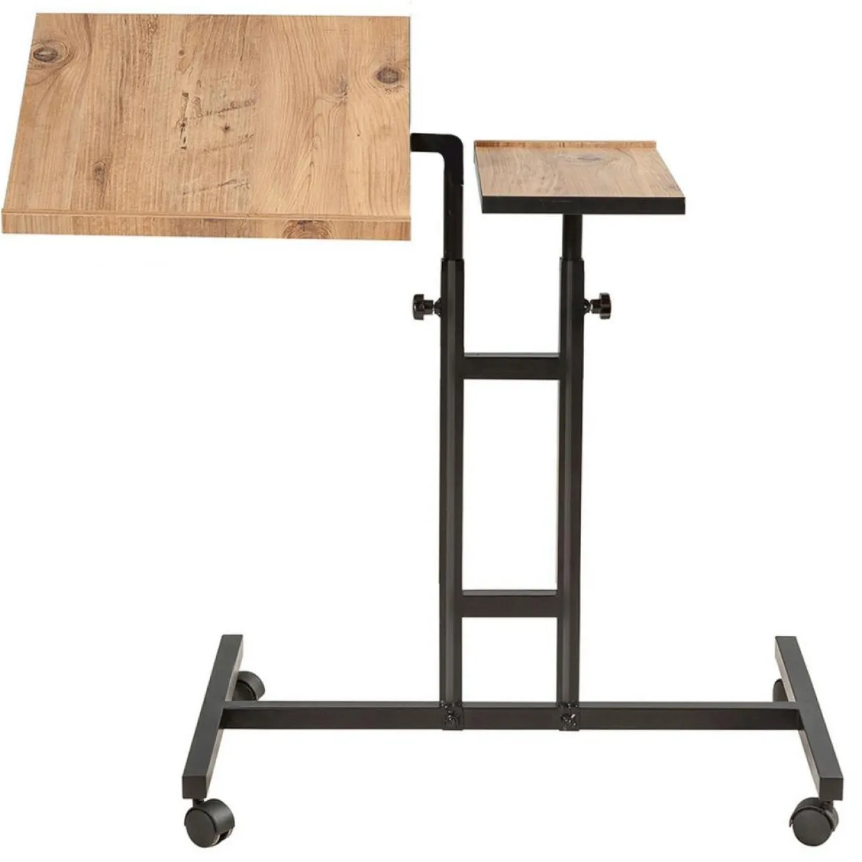 Support ordinateur portable Glen Atlantic bois/noir - 67x87x45.5 cm-Wooden Art Sale