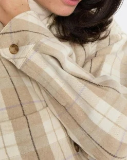 Surchemise à carreaux beige-Marc O'Polo Clearance