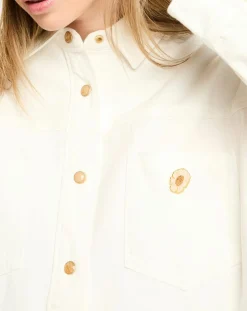Femme Scotch & Soda Vestes, Blousons^Surchemise blanche
