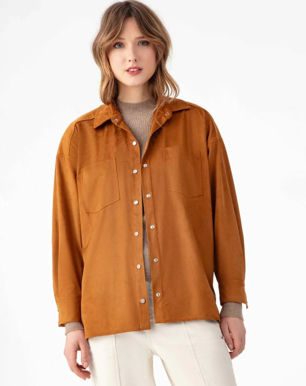 Femme Indies Chemises^Surchemise Cybele tabac
