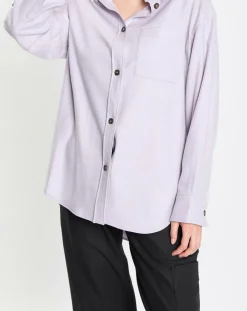 Surchemise en Laine mélangée violet clair-Marc O'Polo Outlet