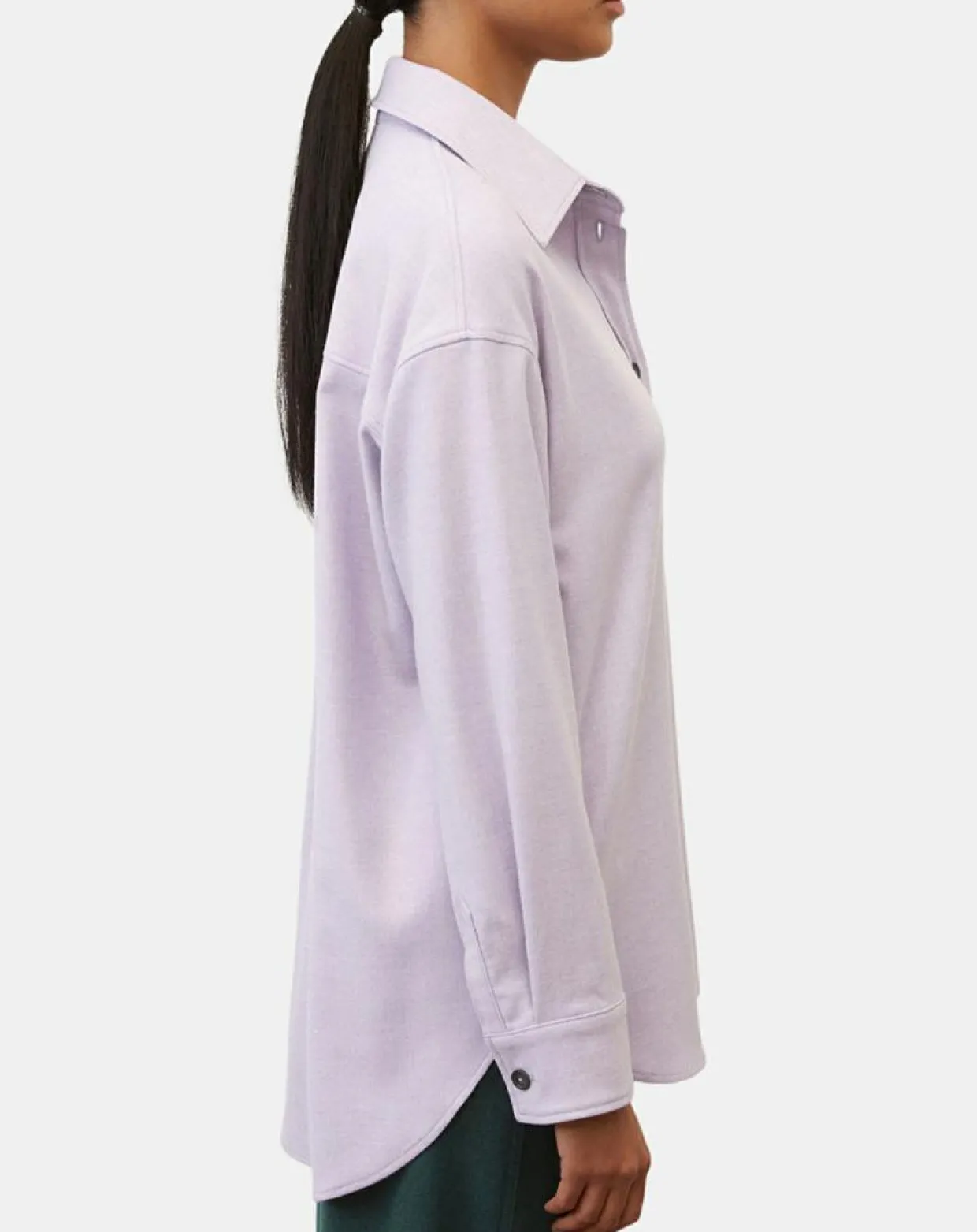 Surchemise en Laine mélangée violet clair-Marc O'Polo Outlet