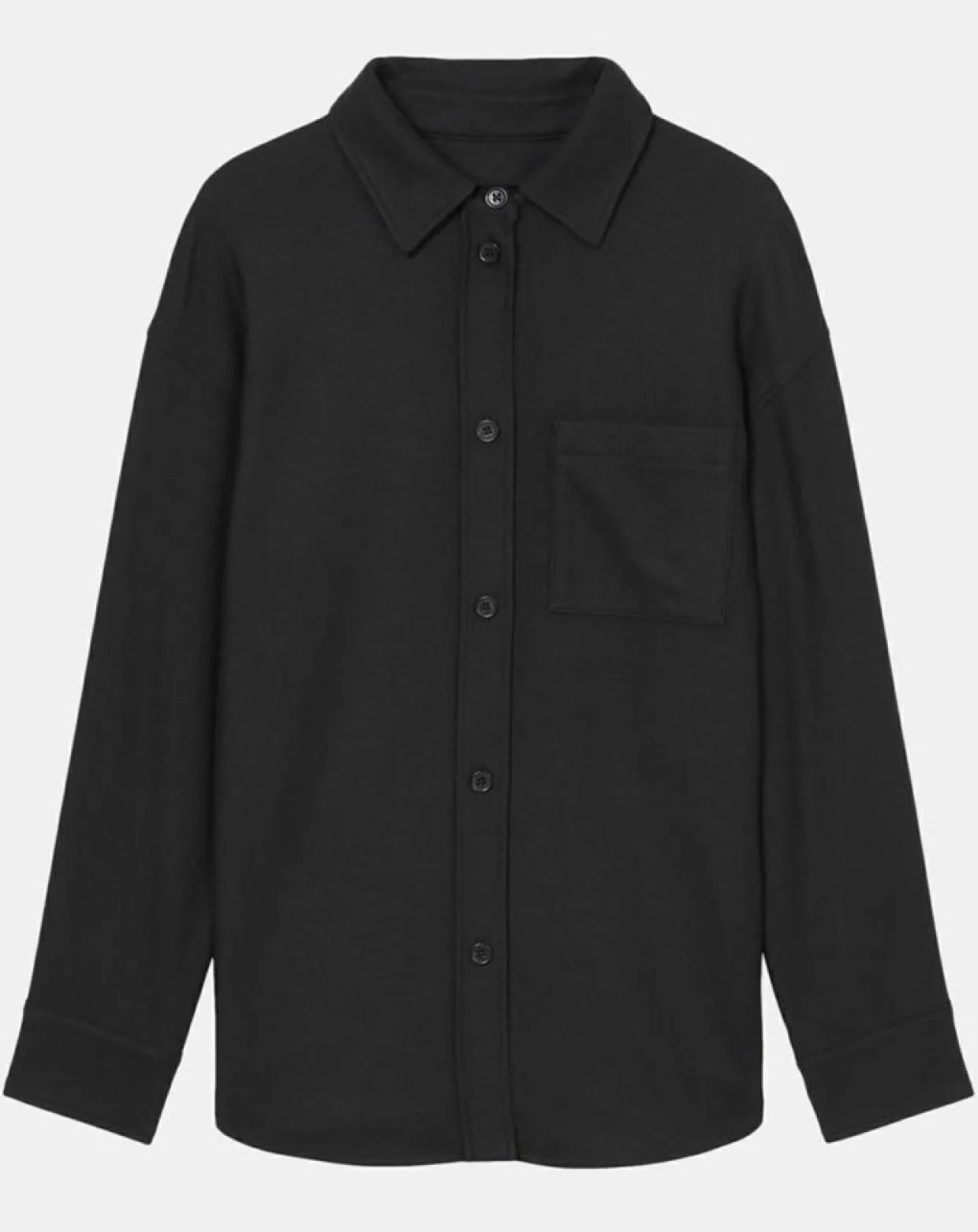 Surchemise en Laine mélangée noire-Marc O'Polo New