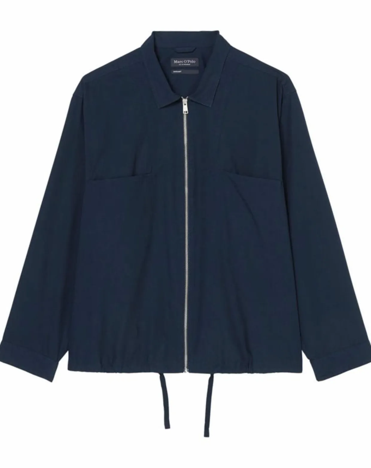 SurChemise Oversize Coton Organic bleu marine-Marc O'Polo New