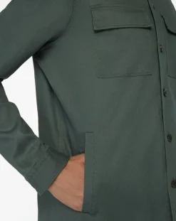 Surchemise Regular Fit Worker verte-Hackett London Discount