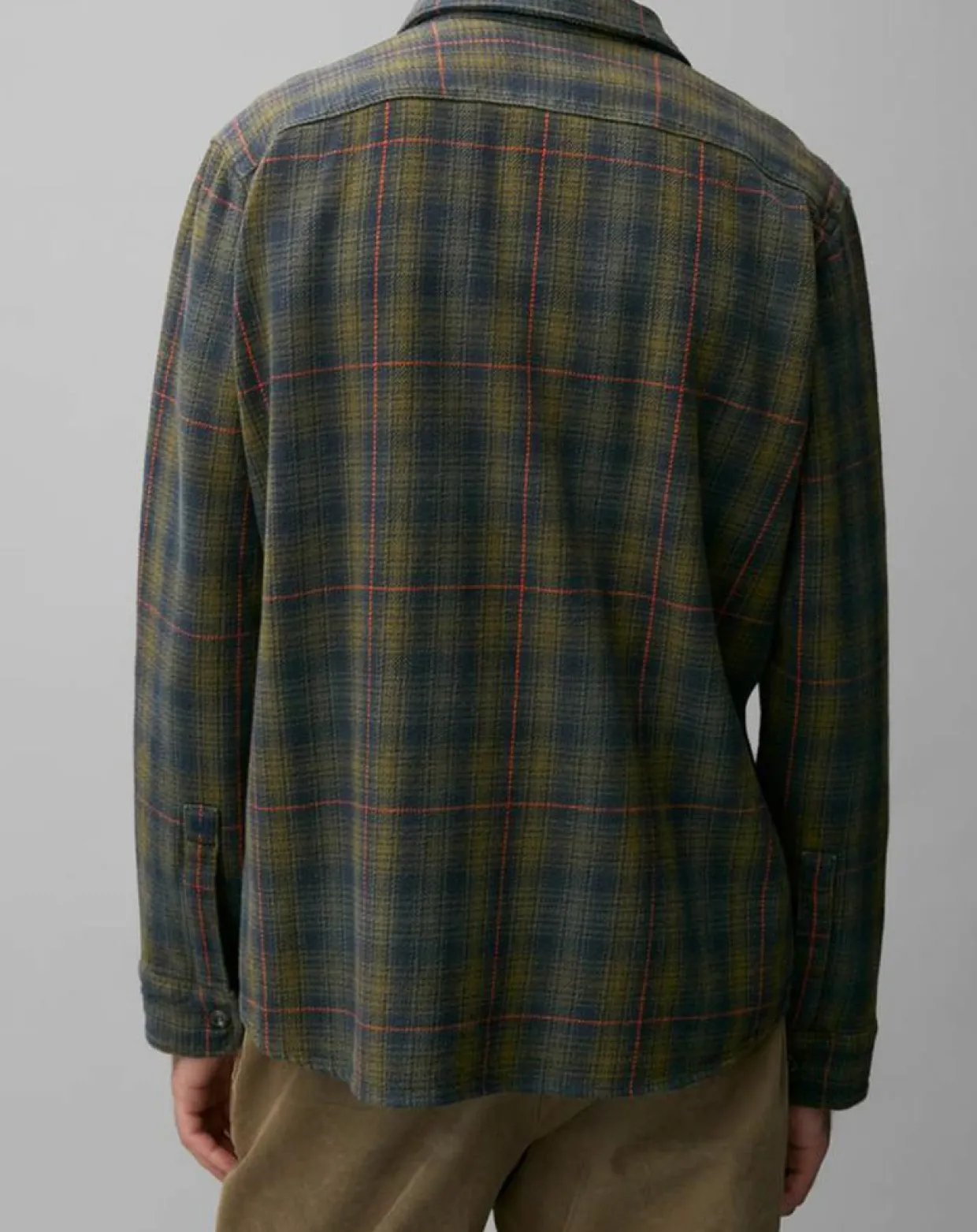 Surchemise Tartan à Poches kaki/bleu-Marc O'Polo New