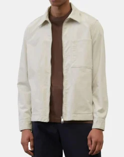 Surchemise zippée en Velours milleraies écrue-Marc O'Polo Hot