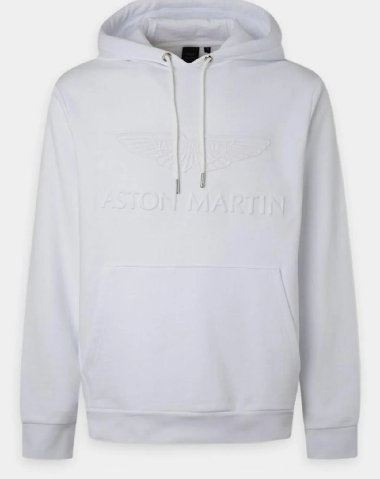 Homme Hackett London Sweats^Sweat à capuche Aston Martin Racing blanc