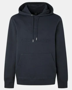 Sweat à capuche Aston Martin Racing bleu marine-Hackett London Hot
