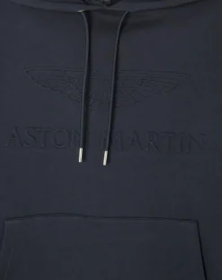 Sweat à capuche Aston Martin Racing bleu marine-Hackett London Hot