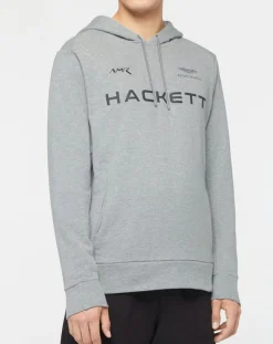 Homme Hackett London Sweats^Sweat à capuche Aston Martin Racing gris