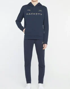 Sweat à capuche Aston Martin Racing bleu marine-Hackett London Outlet