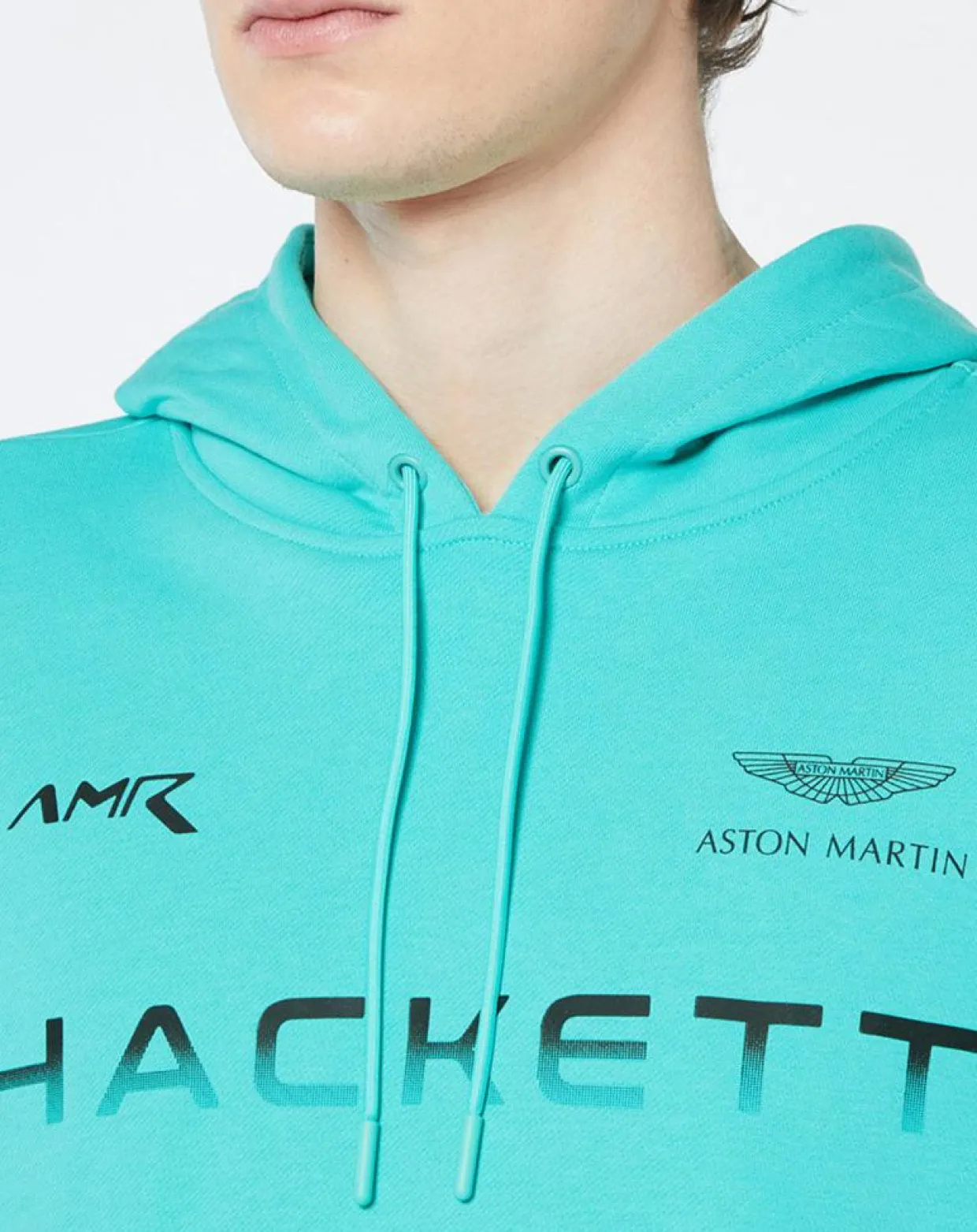 Sweat à capuche Aston Martin Racing bleu moyen-Hackett London Best