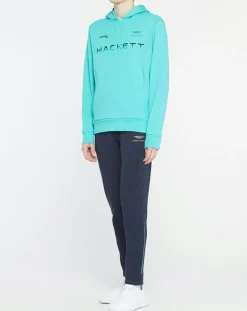 Sweat à capuche Aston Martin Racing bleu moyen-Hackett London Best