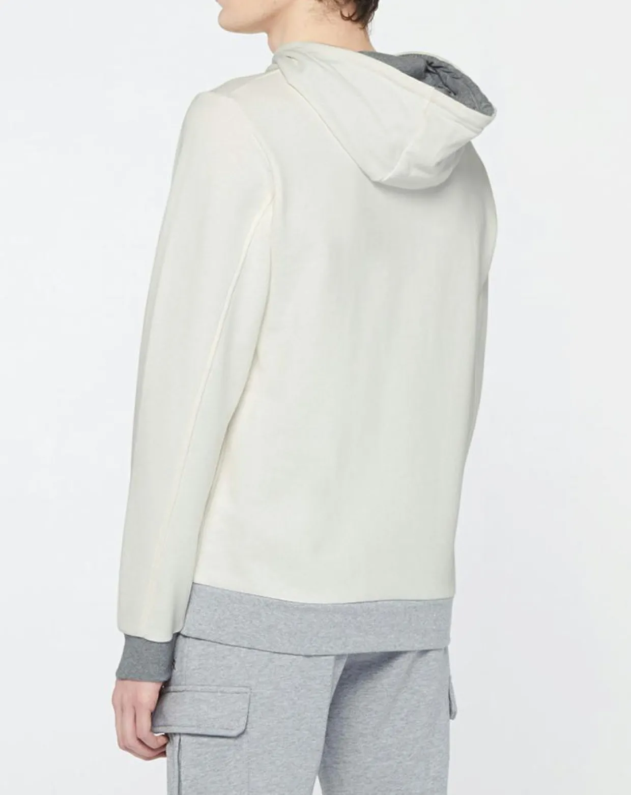 Sweat à capuche blanc-Hackett London Outlet