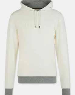 Sweat à capuche blanc-Hackett London Outlet