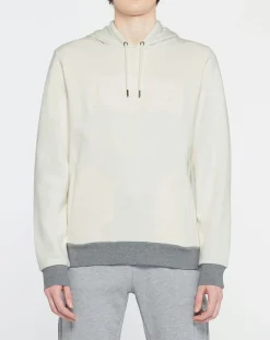 Sweat à capuche blanc-Hackett London Outlet