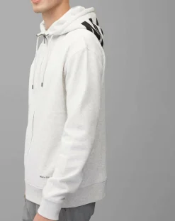 Sweat à Capuche Full Zip gris clair-Marc O'Polo Sale