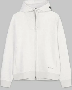 Sweat à Capuche Full Zip gris clair-Marc O'Polo Sale