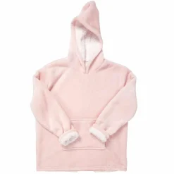 Sweat à Capuche rose-Home Deco Factory Hot