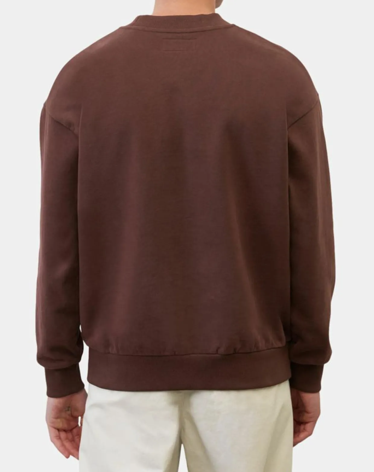 Sweat 100% Coton Bio Artwork bordeaux-Marc O'Polo Hot