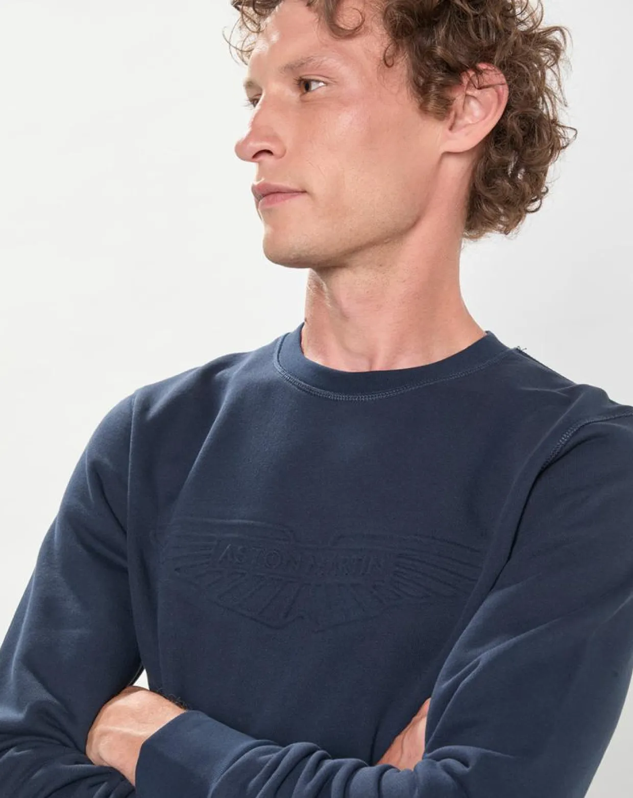 Homme Hackett London Sweats^Sweat Aston Martin Racing Embossé bleu