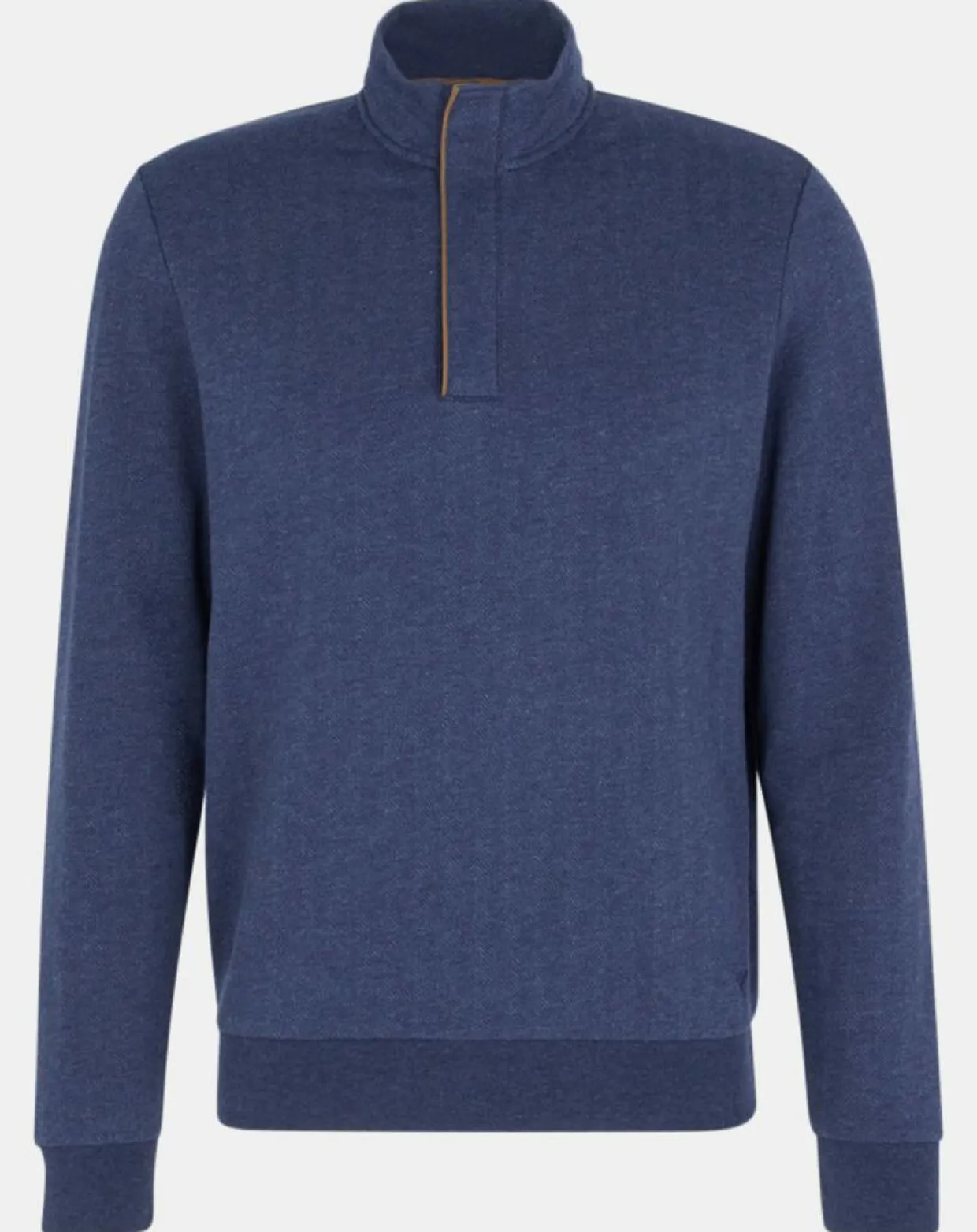 Sweat col montant Chevron bleu-Hackett London Best