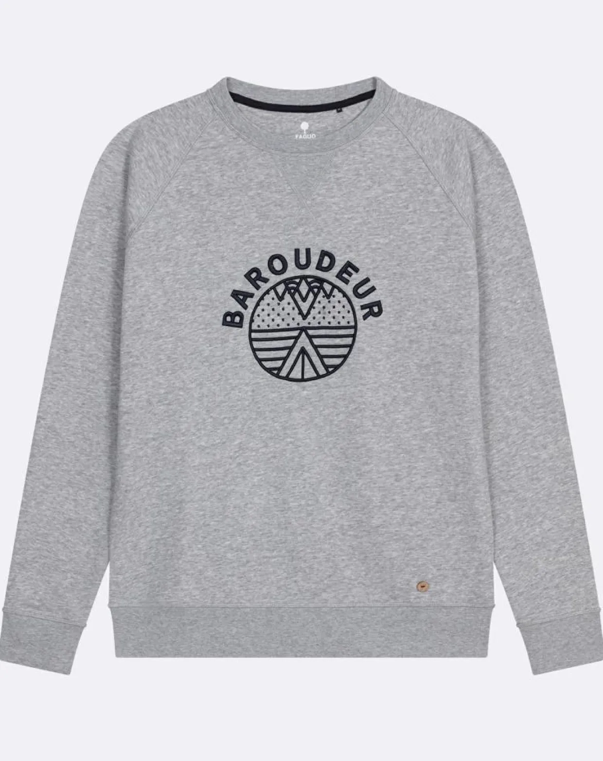 Sweat col rond Darney gris-Faguo Best