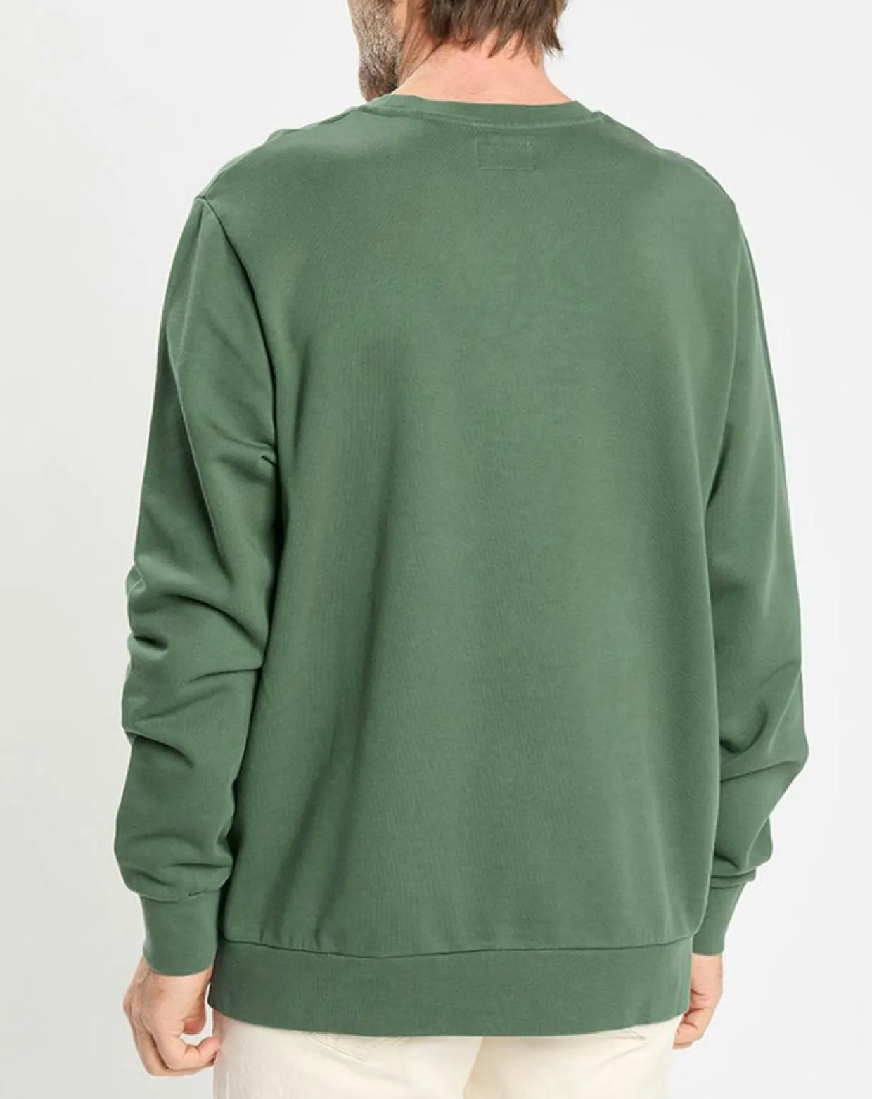 Sweat col rond vert clair-Hackett London Clearance