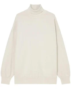 Sweat col roulé molletonné écru-Marc O'Polo Hot