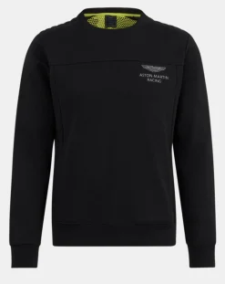 Homme Hackett London Pulls^Sweat Color Block Aston Martin Racing noir