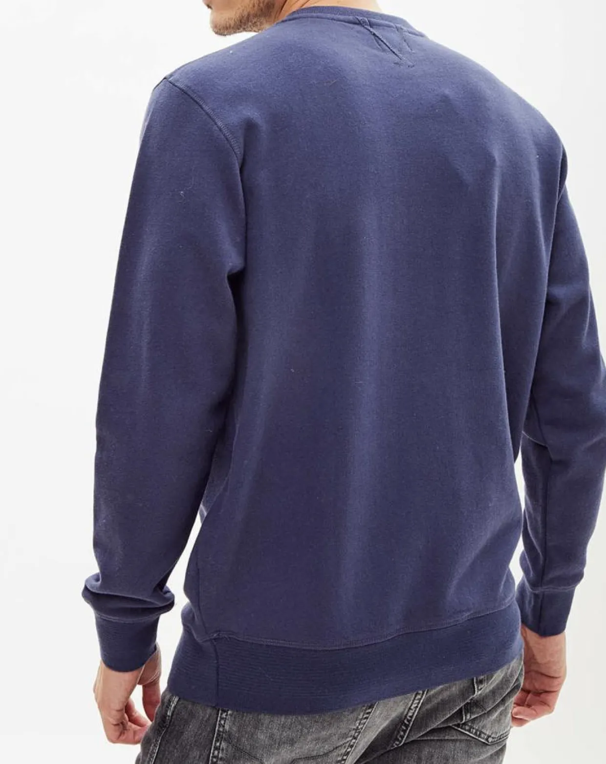 Sweat Crewnk Logo 3J bleu-Pepe Jeans Best