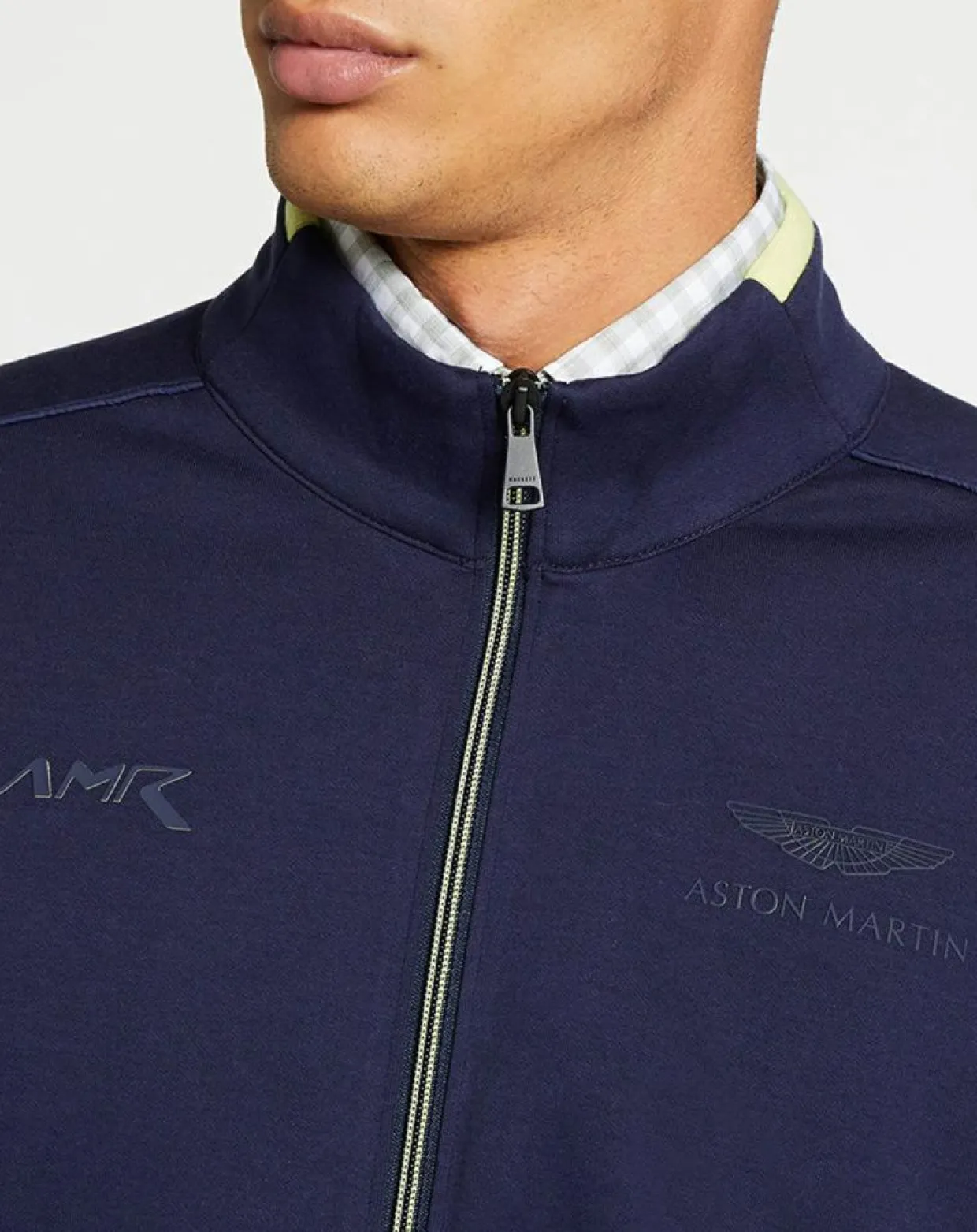 Homme Hackett London Gilets Et Cardigans^Sweat en Jersey col montant bleu marine