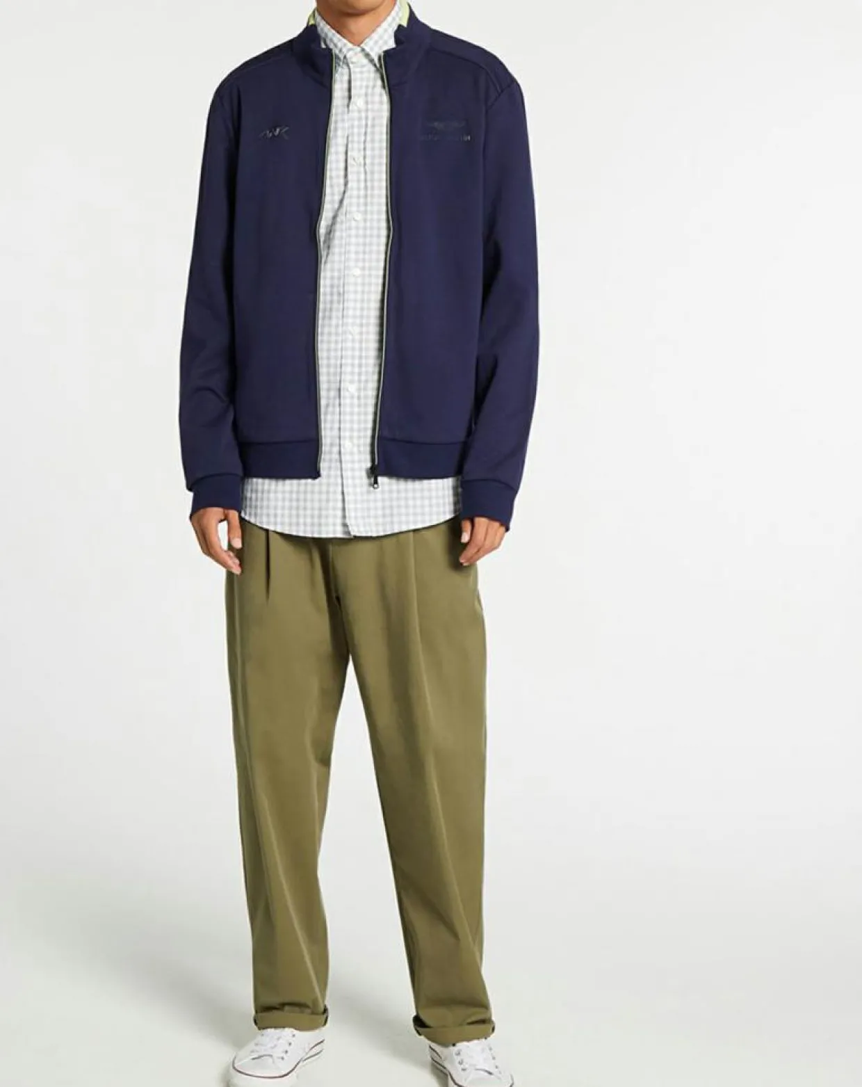 Homme Hackett London Gilets Et Cardigans^Sweat en Jersey col montant bleu marine