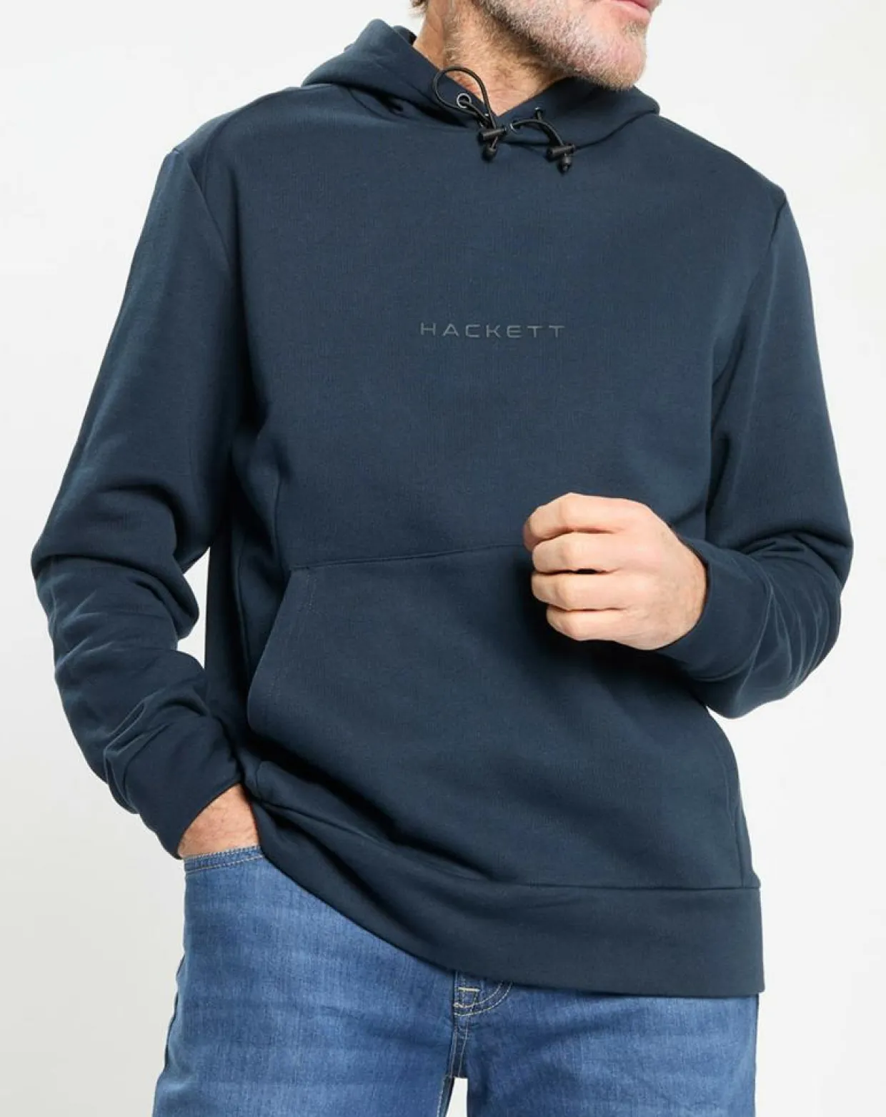 Sweat enfilable bleu-Hackett London Clearance