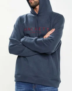 Homme Hackett London Sweats^Sweat Enfilable Hackett bleu